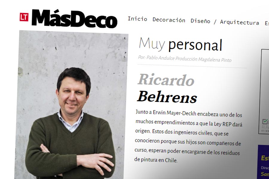 MasDeco entrevista Richard Behrens Pinturec